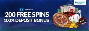 Casino Room - 200 Free Spins & 100% Deposit Bonus